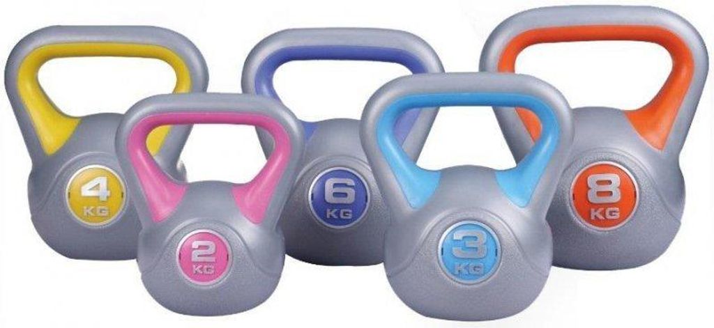 ČINKA KETTLEBELL LiveUp Plastic 20 kg Obrázek produktu 