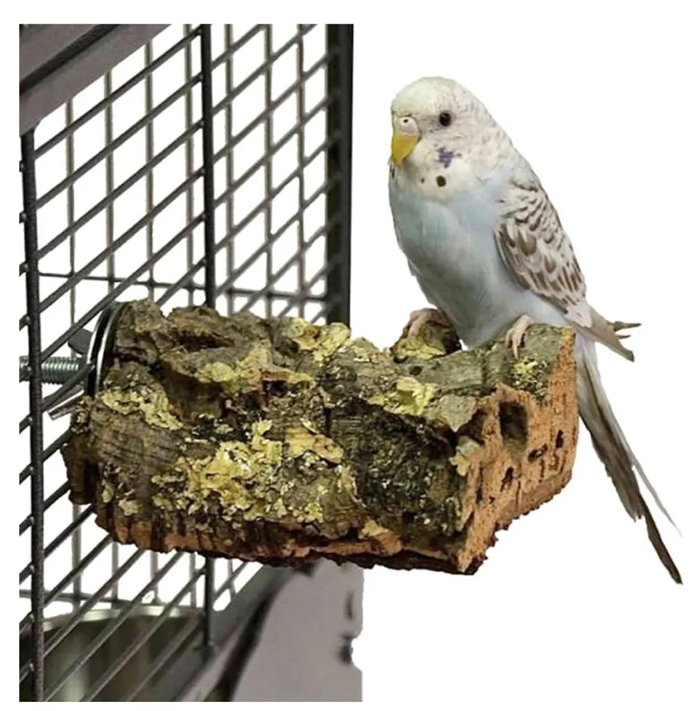 Palo in Quercia S per Pappagalli - Posatoio Naturale Alta Qualità