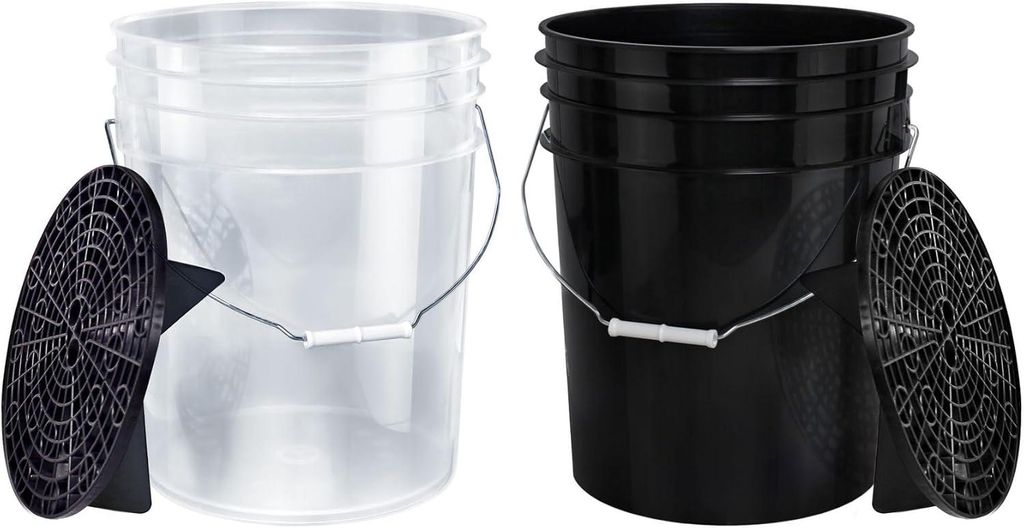 Benbow Set 4-tlg, 2x Auto Wascheimer 20 Liter + 2x Produktbild 