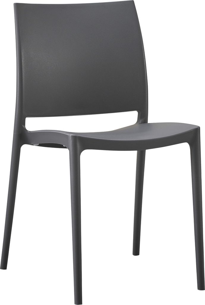 Stuhl HLO-CP116 dunkelgrau