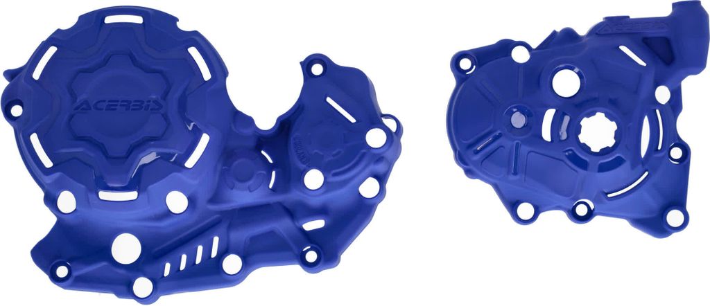 ACERBIS blaue Kupplungs-/Zündabdeckungsschutz und Montagesatz für Yamaha