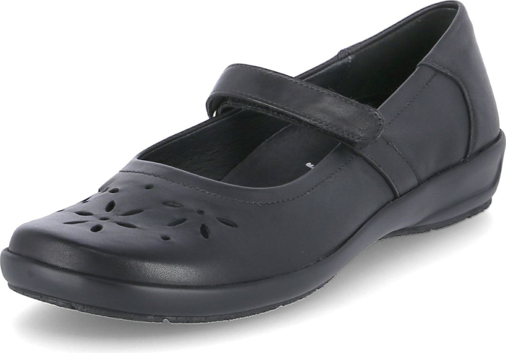 Semler Ballerinas FLORA Schwarz Damen Produktbild 