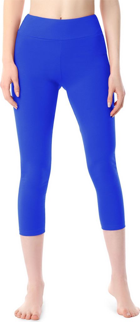 Merry Style Damen 3/4 Leggings aus Baumwolle MS10-430 (Kobalt, S)