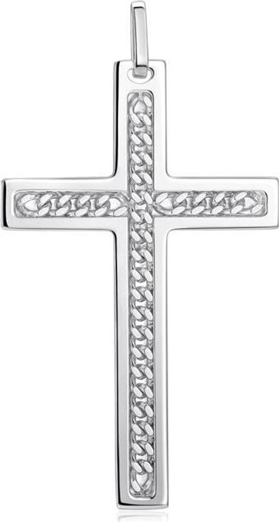 SILBERKETTEN STORE Anhänger Kreuz, groß 163MG06 - 925 Silber