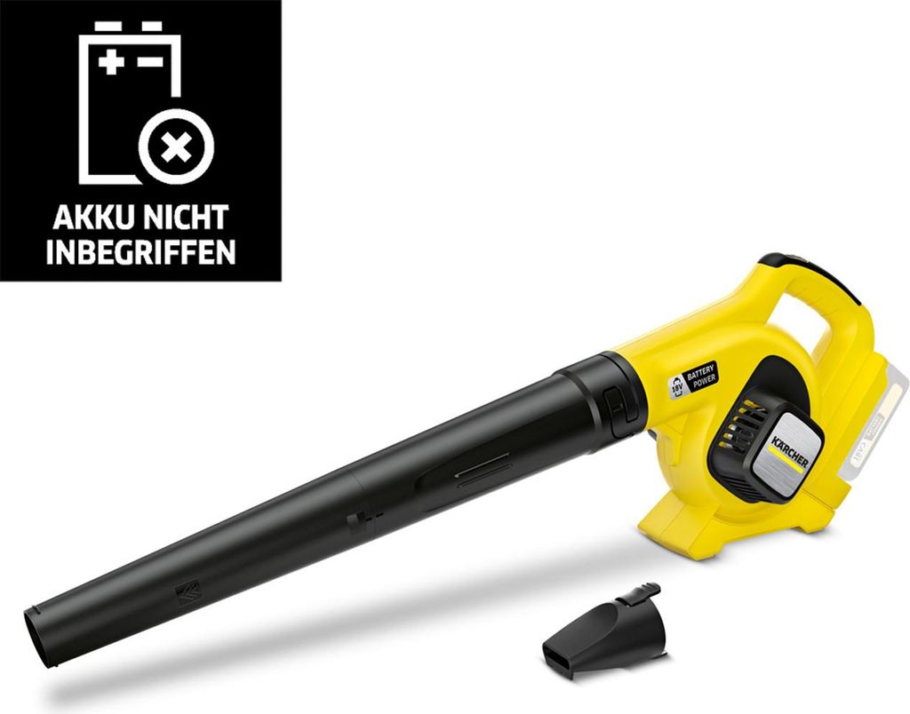 Kärcher Akku-Laubbläser LBL 2 Battery, 210 km/h, 18 V, ohne Akku