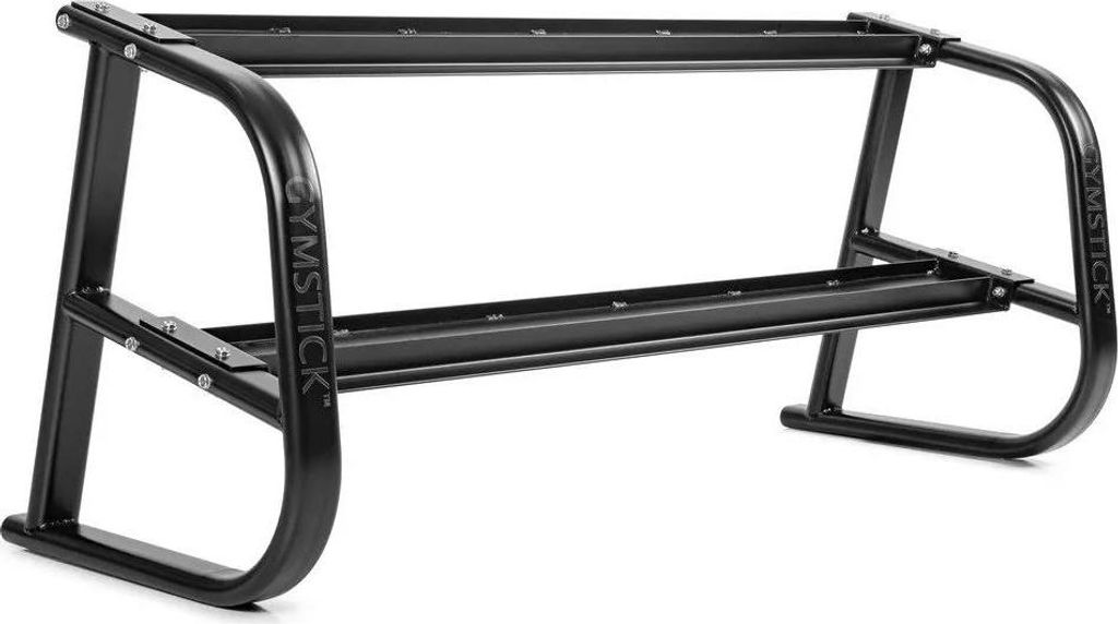 Gymstick 2-ebenen-rack Für Kurzhanteln Schwarz 160 cm Schwarz 160 cm