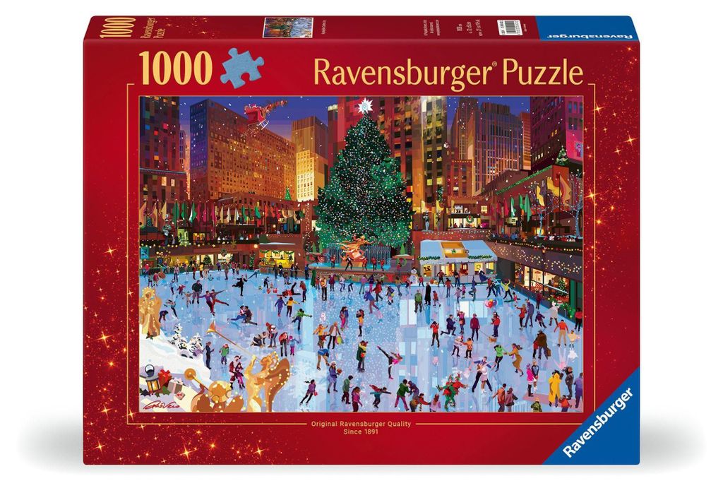 Weihnachtspuzzle 1000 Teile - Weihnachtszauber am Produktbild 