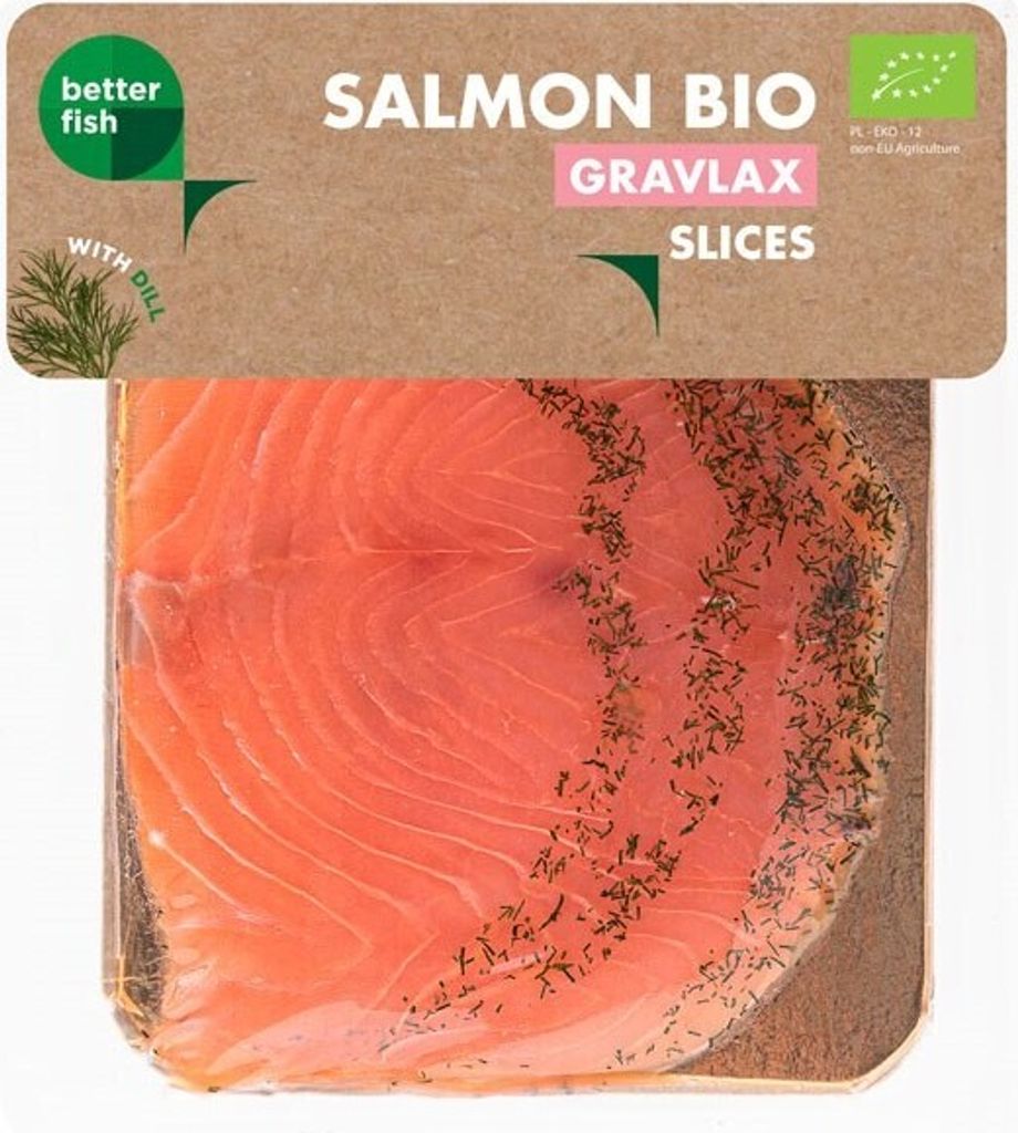 ATLANTISCHER LACHS GRAVLAX-SCHEIBEN MIT DILL 100 g – BETTER FISH