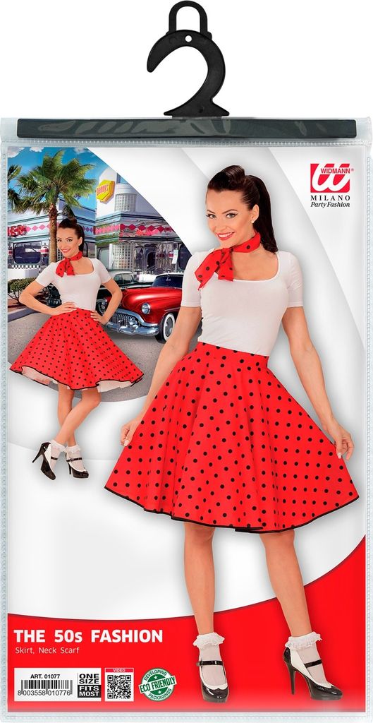 Gonna Rock'n Roll Anni '50 Universal Lady Red - Foto 6