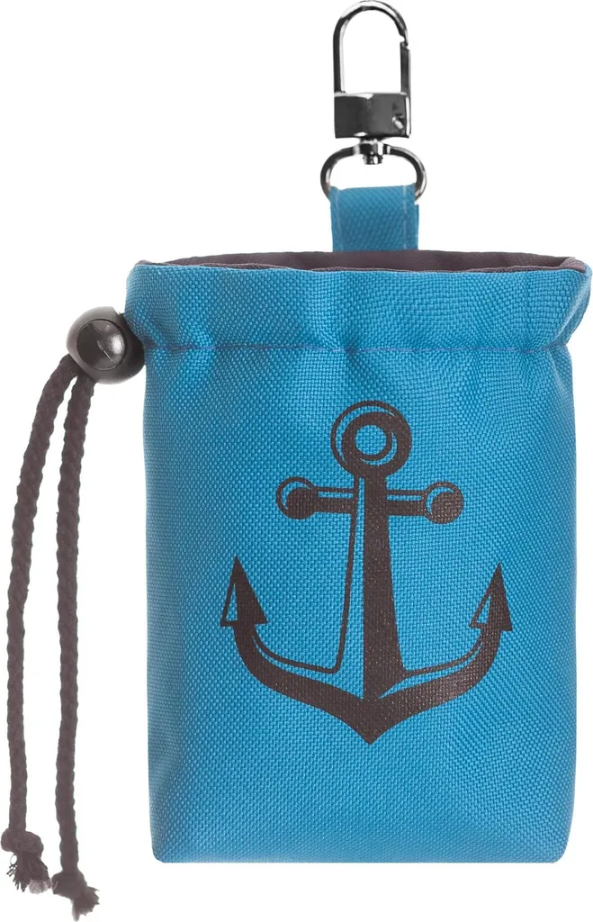 Borsa per il cibo del cane - Pratica borsa per gli spuntini per viaggiare, imparare e premiare gli animali domestici, 12 x 8 x 5 cm