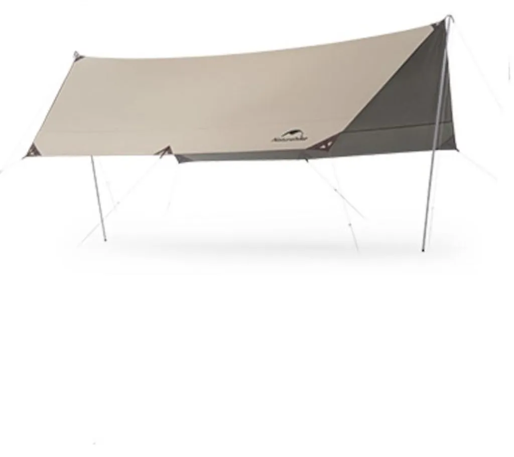 Tente Naturehike Sky TI Black Hexagon C2350WS010 Kaki - Abri de Randonnée