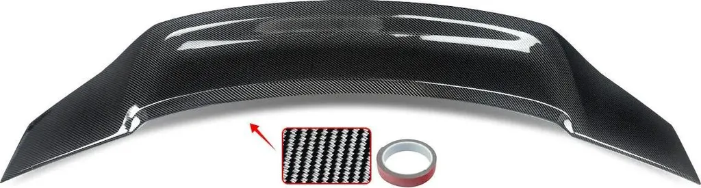 Aileron arrière universel look carbone - Relooking sportif sans perçage