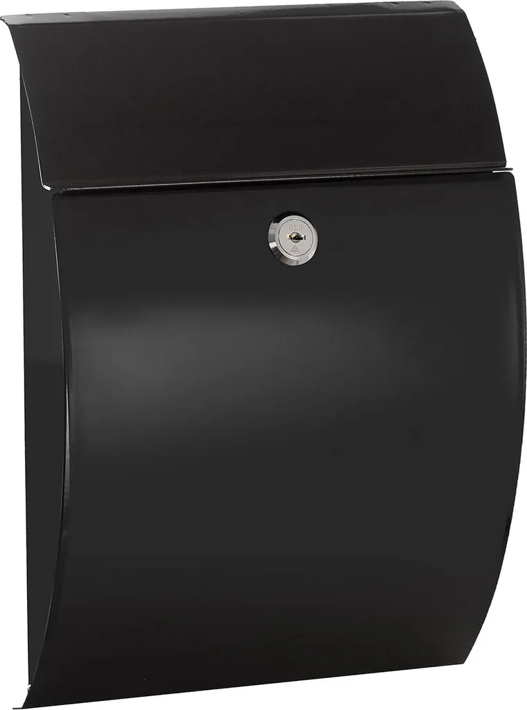 Boîte aux lettres acier noir A5 : Finies les infiltrations d'eau !