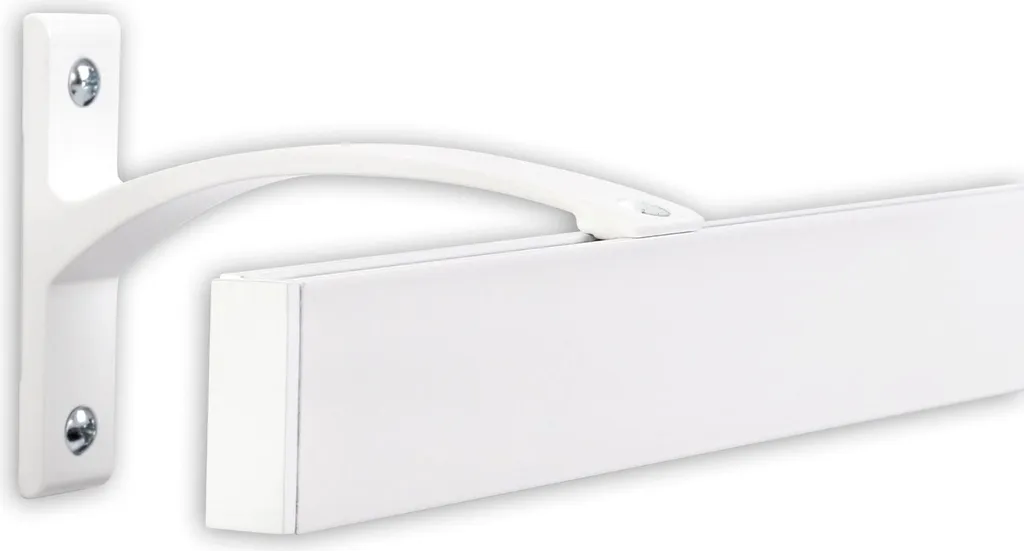 Binario per Tende 400cm Serie Curve Bianco: Scorritenda su Misura