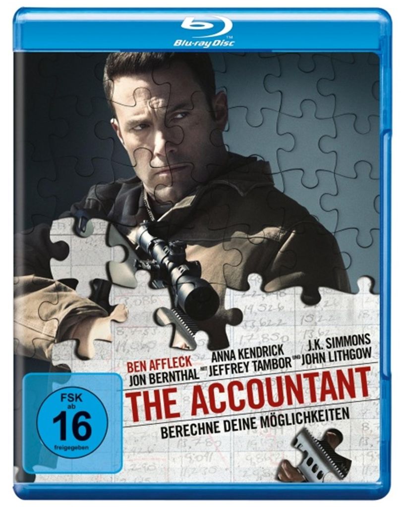 The Accountant Blu-ray
