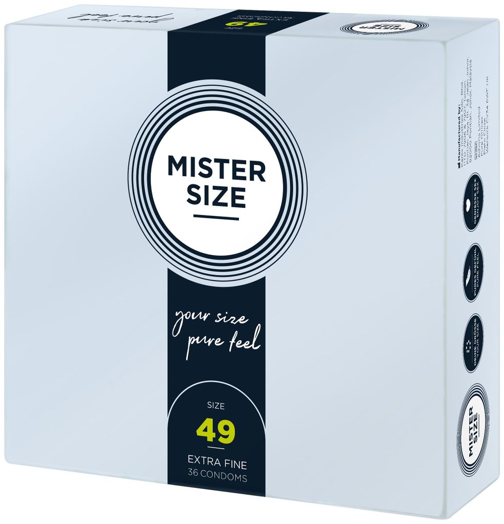 MISTER.SIZE 49 mm kondómy 36 kusov Obrázok produktu 
