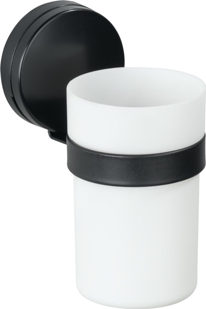 Static-Loc Plus Zahnputzbecher Pavia Schwarz