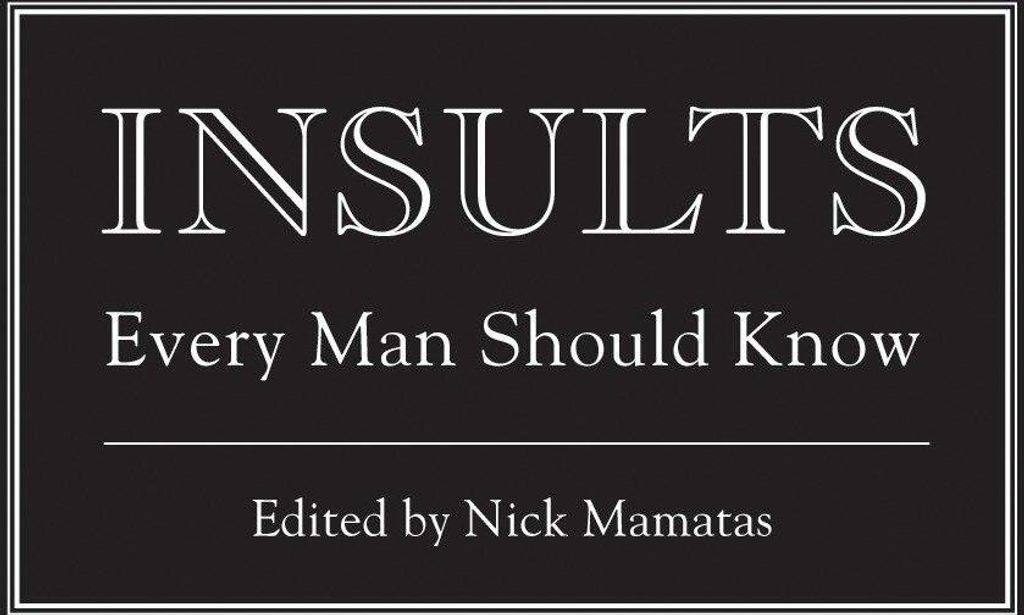 Insults Every Man Should Know