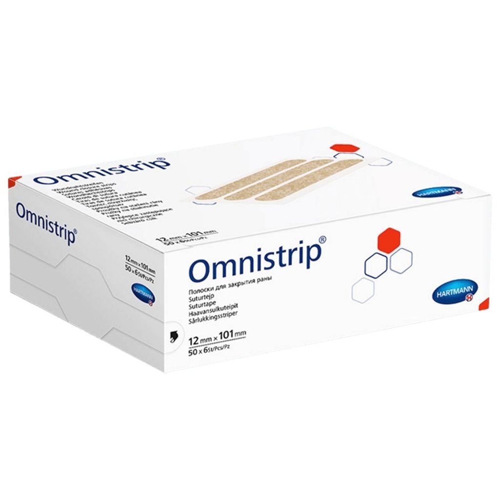 Omnistrip šijacie prúžky 12x101 mm (50 x 6 ks) Obrázok produktu 