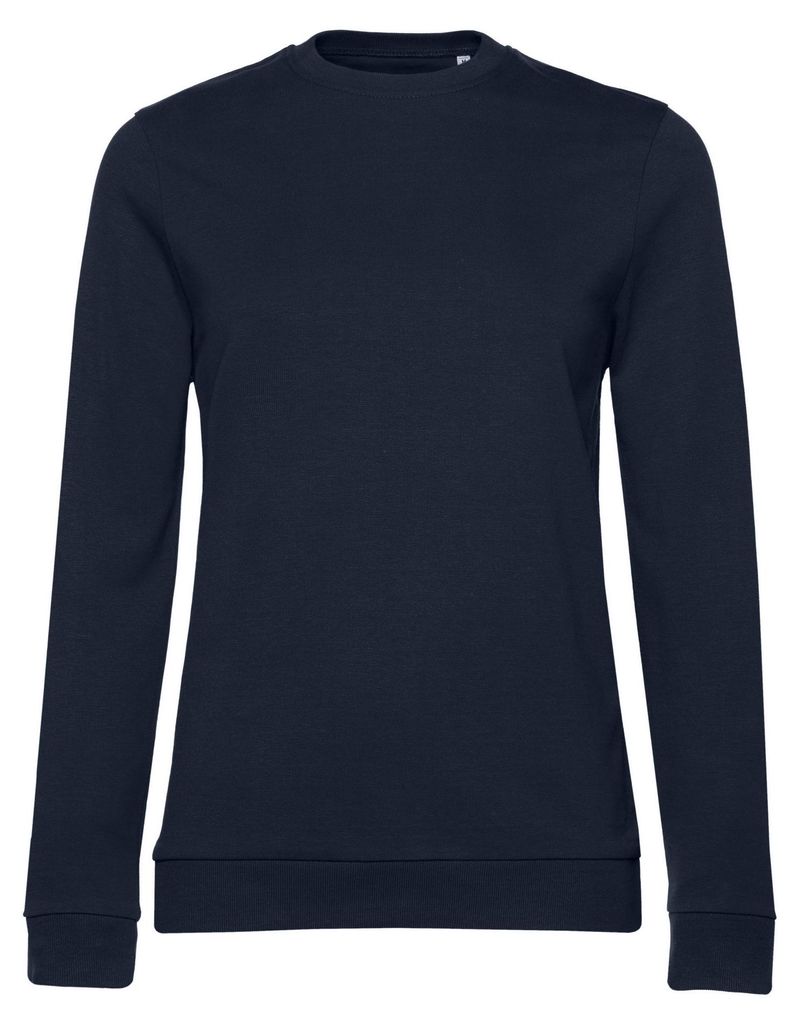 B&C - Sweatshirt Eingesetzt für Damen FK2404 (M) (Marineblau)