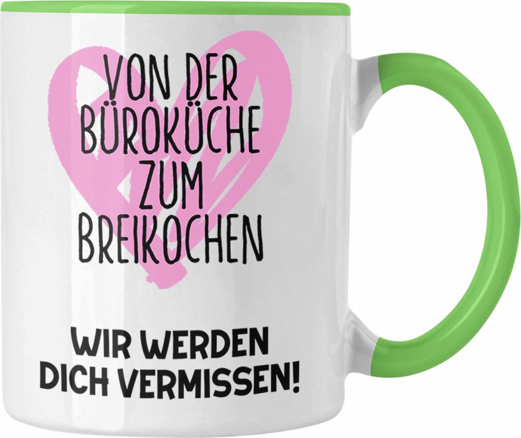 Trendation - Mutterschutz Geschenk Kollegin Tasse Abschied Produktbild 