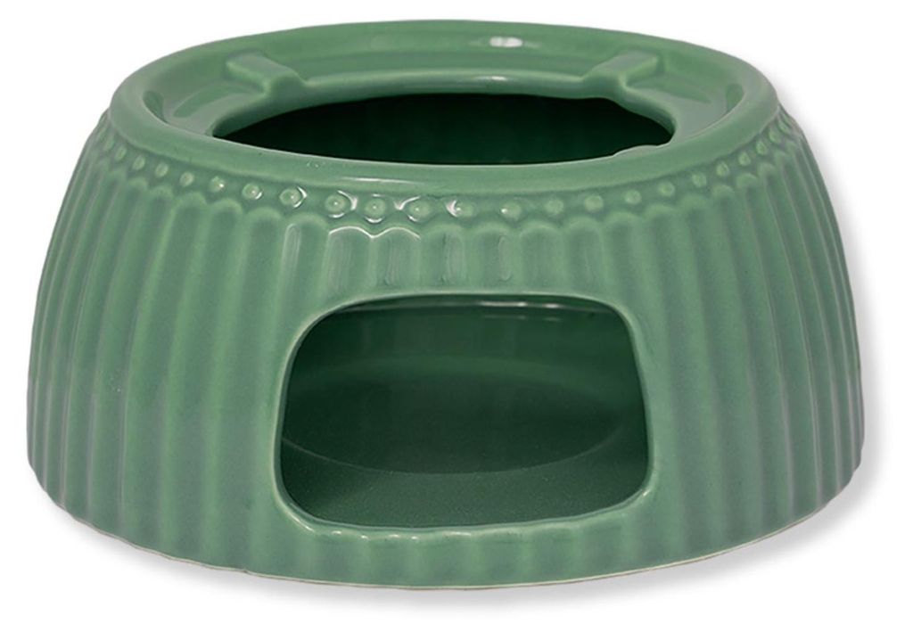 Greengate Alice Stövchen dusty green 13 x 5cm Produktbild 