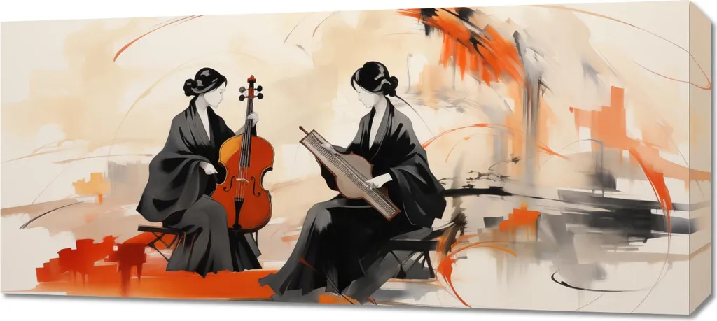 Tableau Image 90 x 40 cm Harmonie du Silence pour décoration zen