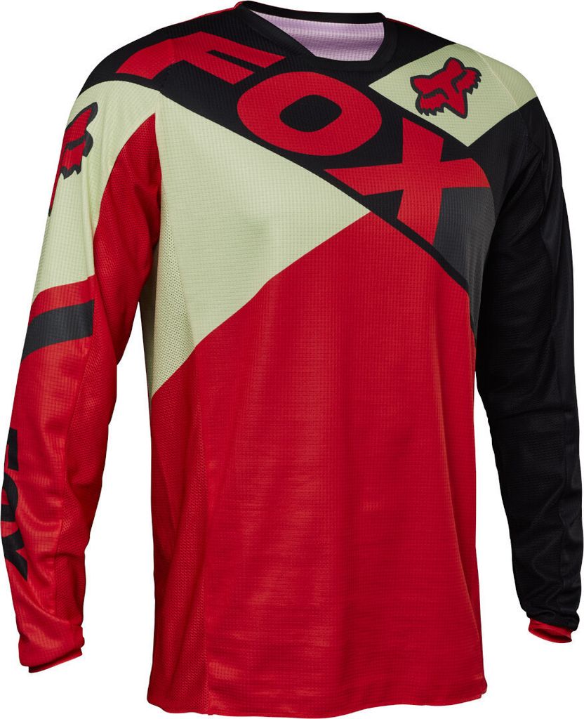 FOX 180 Xpozr Motocross Jersey (Red/Black,XL)