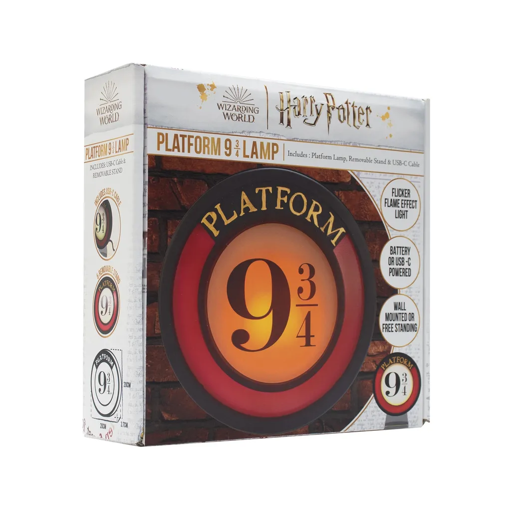 Lampada Harry Potter Binario 9 3/4 Blue Sky Studios LED per Fan - 4