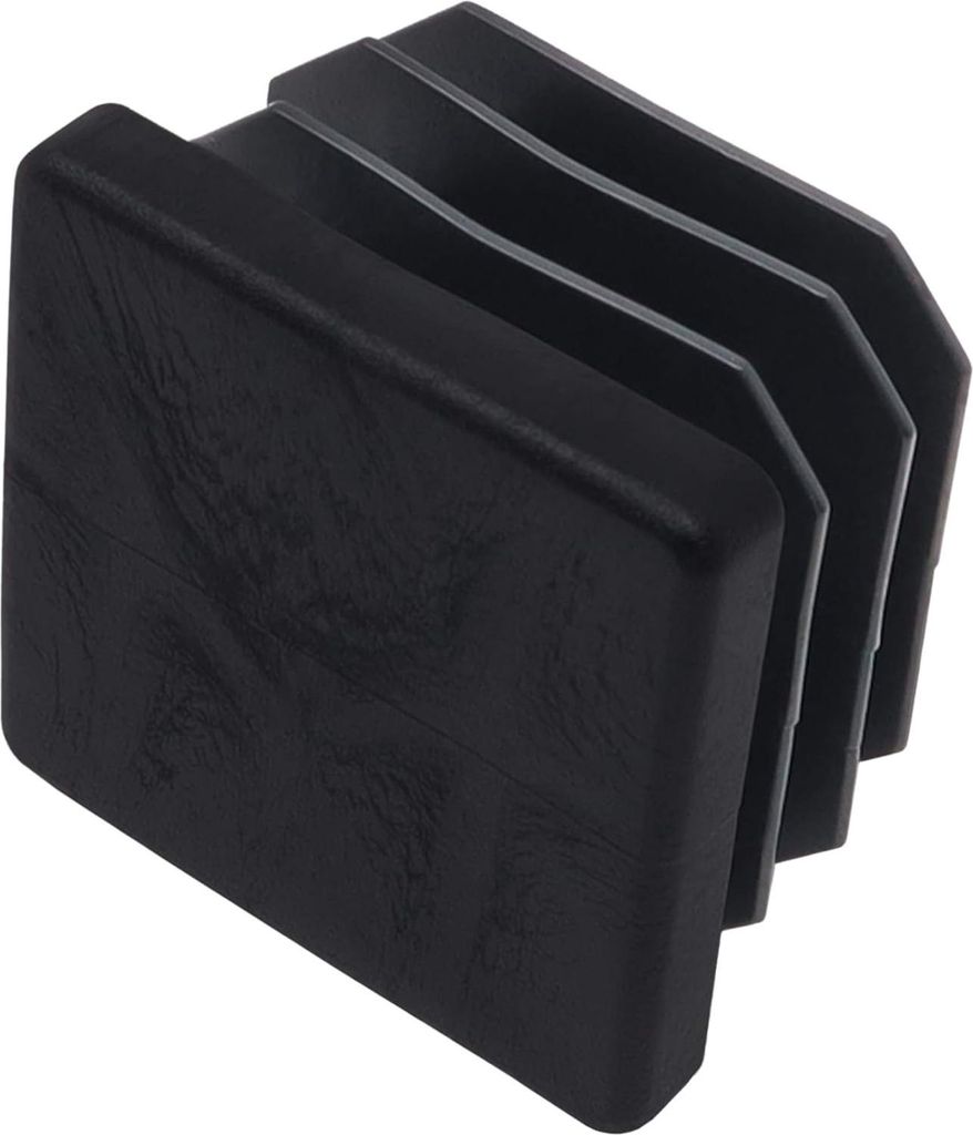 4 x Lamellenstop schwarz 40 x 40 mm - INS-R-BL-4040-4 - Lamellenstoppen, Möbelzubehör