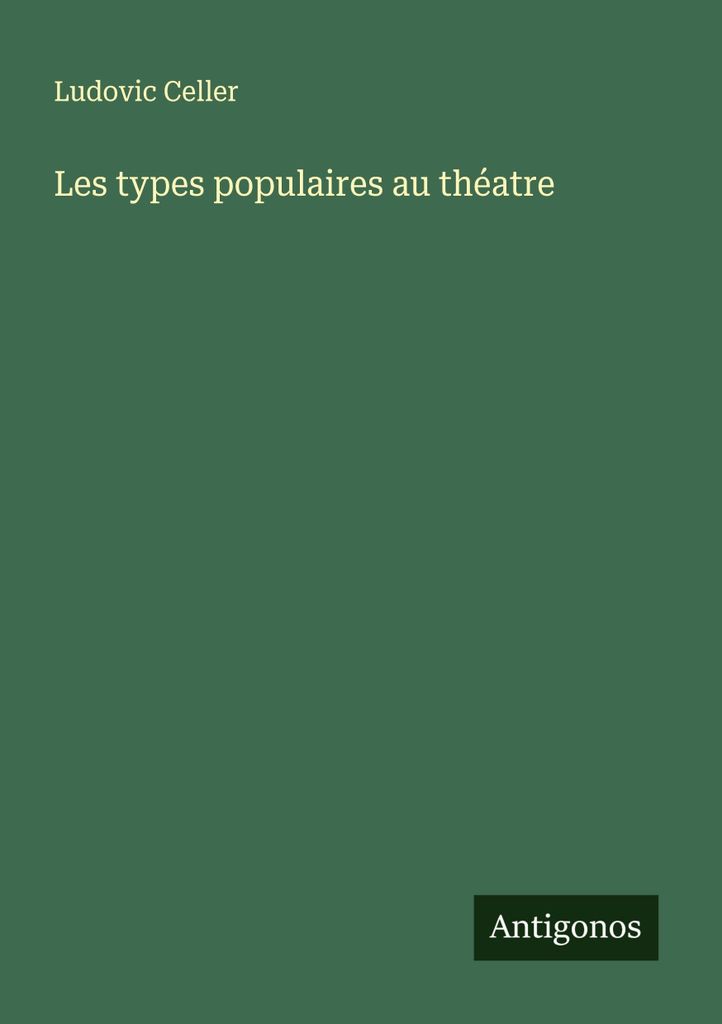 Populäre Typen im Theater