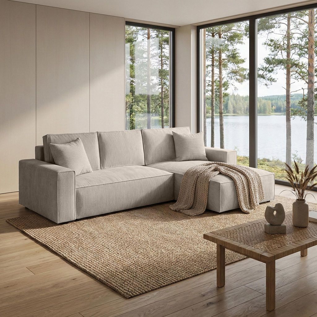 BEAUTYSOFA | Ecksofa PARYS L - 290 cm, Eckcouch mit Produktbild 