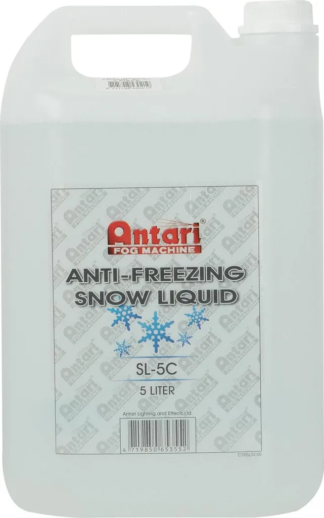 Liquide Neige Extérieur Antigel Antari SL-5C 5L pour Marché de Noël