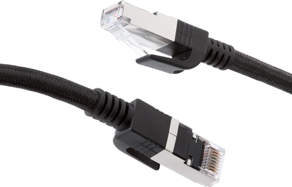 Force Power, Ethernet Kabel RJ45 CAT 8 S/FTP 5 m, Schwarz