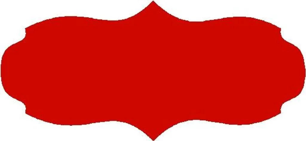 Etichette Minimal Rosso Opaco 7,5x3 cm - Design per Casa e Barattoli