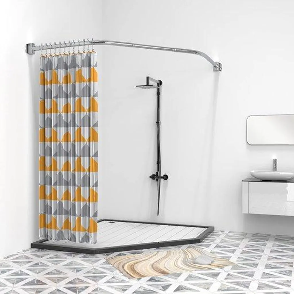 Tringle à rideau de douche inox : finissez-en avec la rouille et les trous