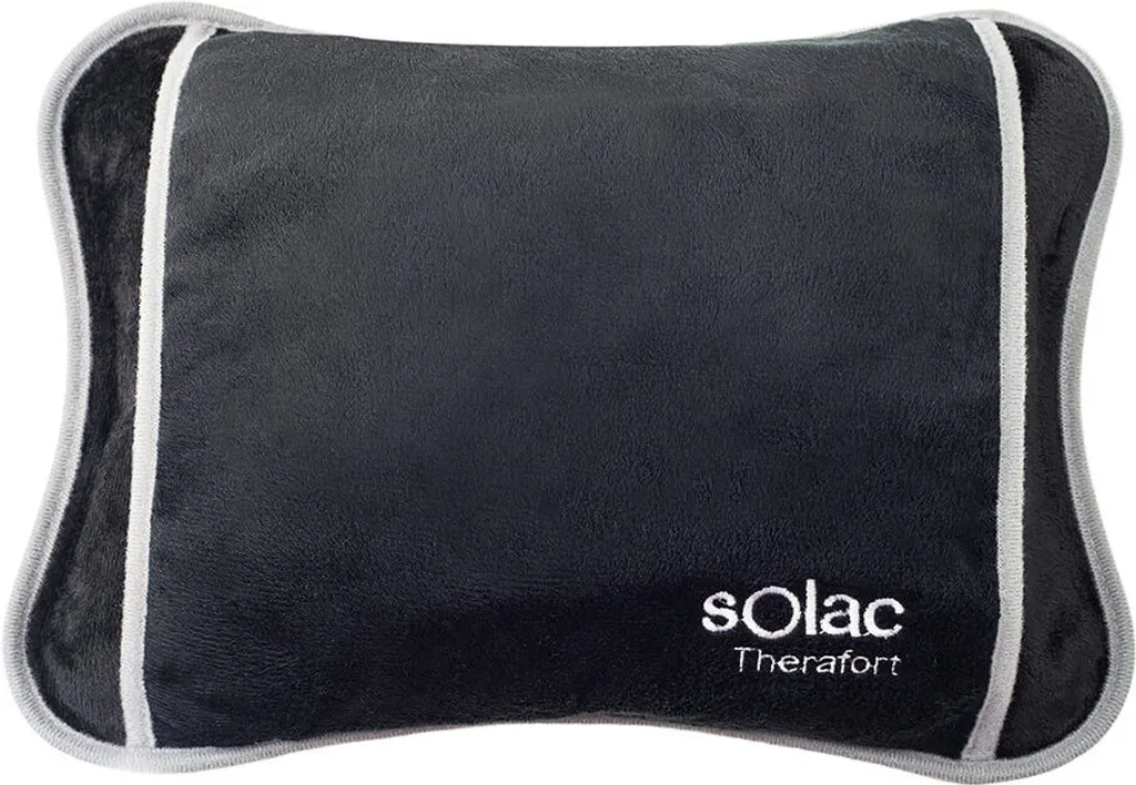 SOLAC Caldea Poche à eau chauffante rechargeable avec housse douce