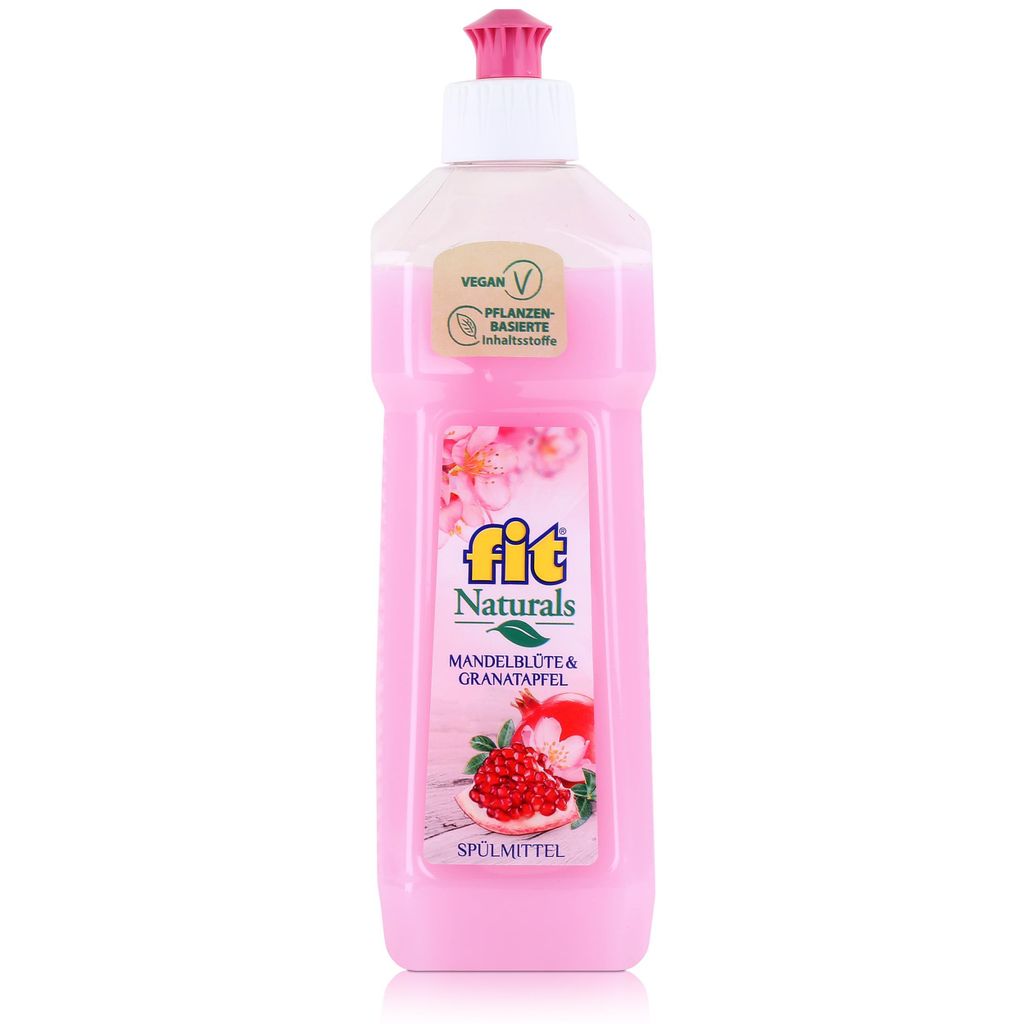 fit Spülmittel Naturals Mandelblüte & Granatapfel 500ml (1er Pack)