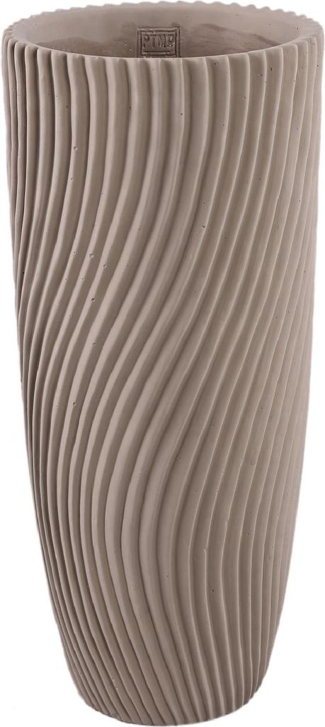 PTMD - Vase Lianna - Beige - 22x22x50cm