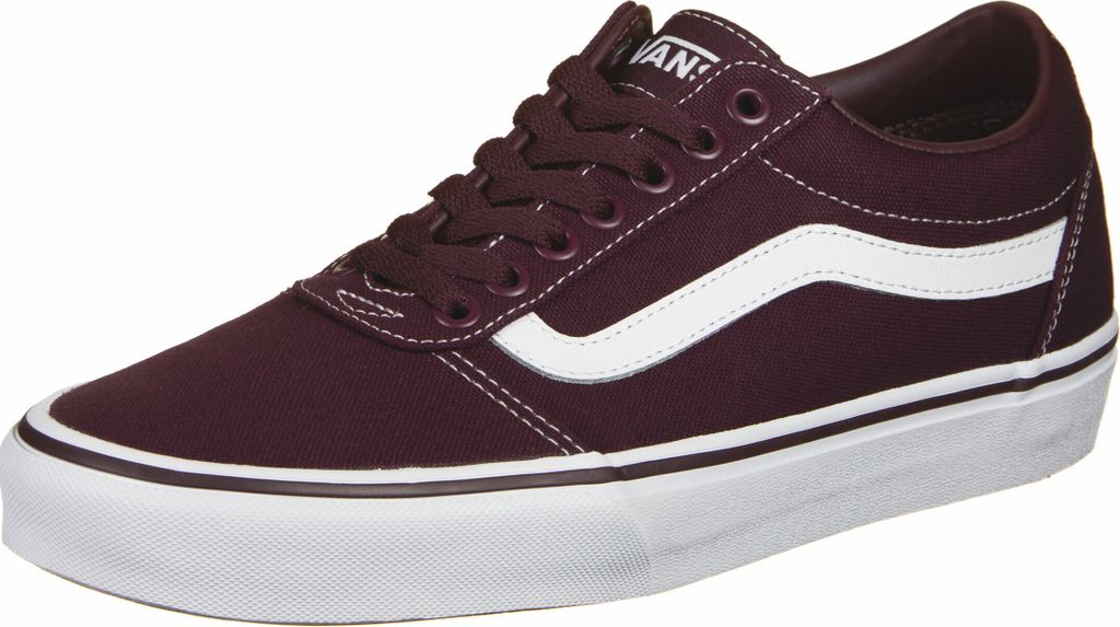 VANS MN Ward (Canvas) Port Royal/White Sneaker in Übergrößen Rot VN0A38DM8J7 große Herrenschuhe, Größe:50