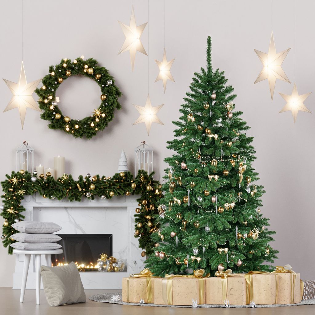 Künstlicher Weihnachtsbaum Tannenbaum Ständer Christbaum Produktbild 