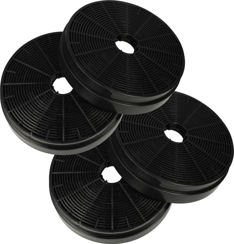 vhbw 4x Aktivkohlefilter kompatibel mit Klarstein 10034101, Produktbild 