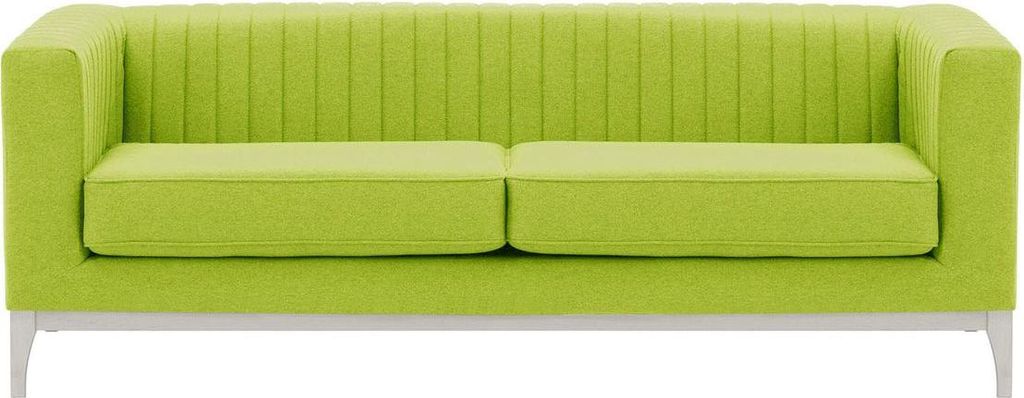 Dreisitzer-Sofa Slender Wood-Baku 7-white