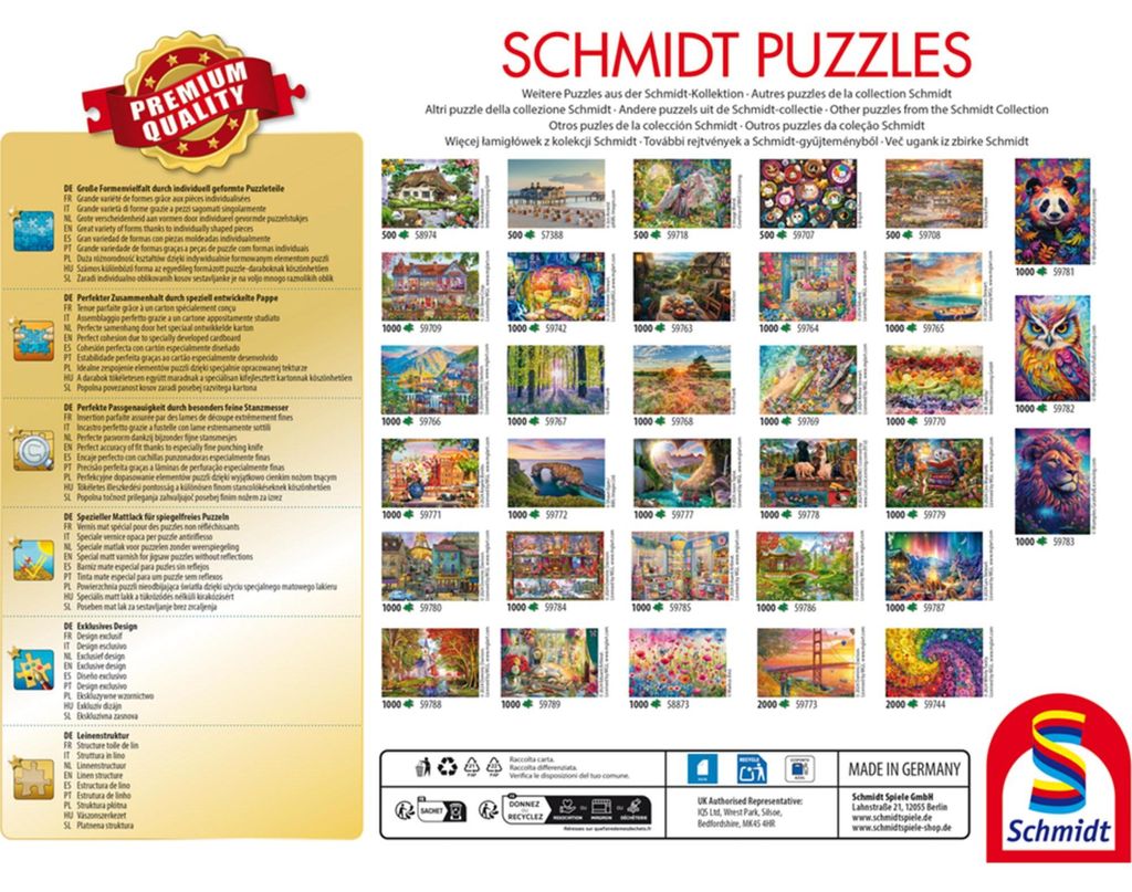 Schmidt Spiele Am Kai, Puzzle, (1000 Teile)