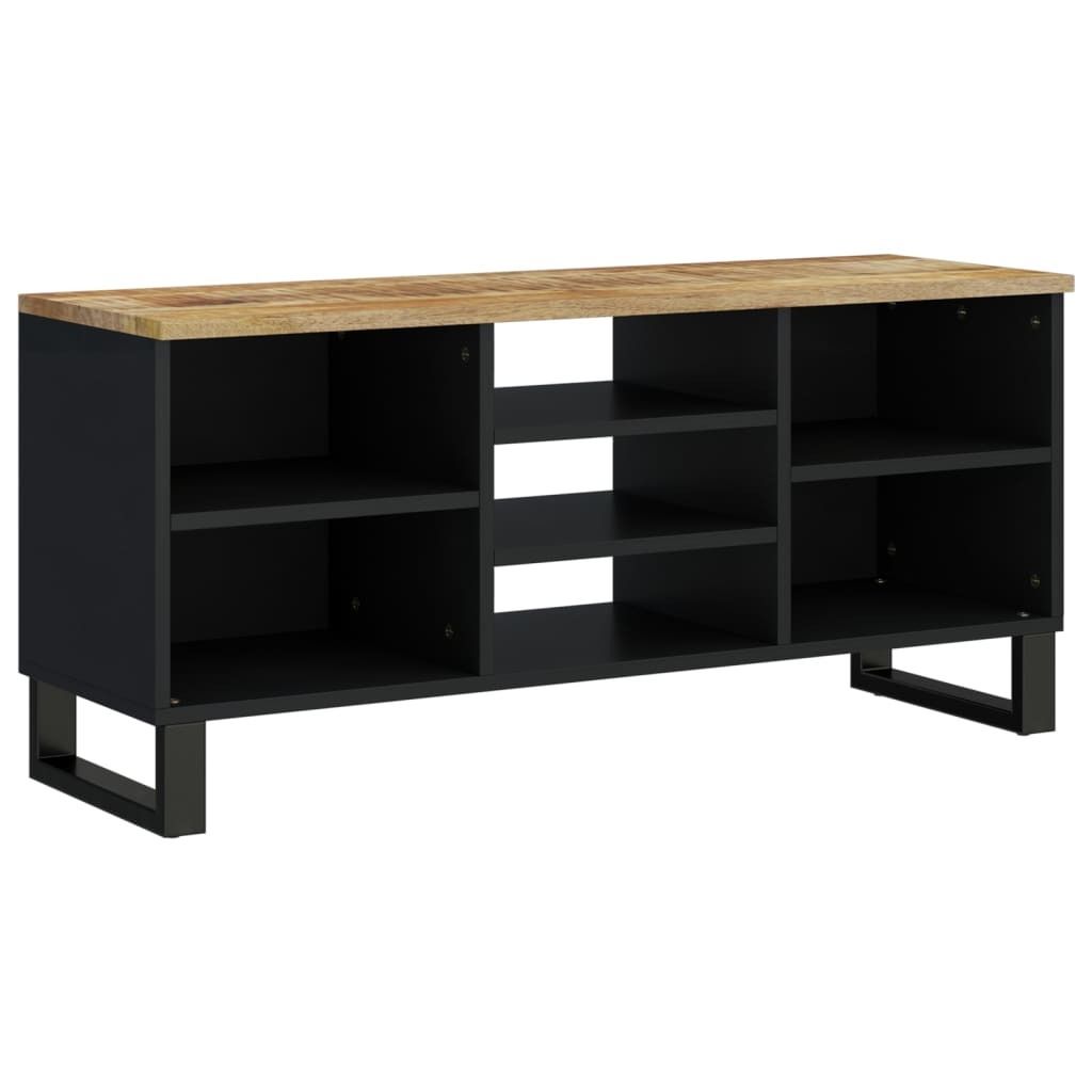 Best Möbel TV-Schrank 100x33x46cm Massivholz Mango & Holzwerkstoff - TV-Schränke2026 863223