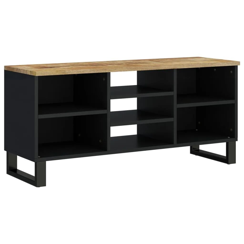 Mobile Porta TV SYFAX 100cm Legno di Mango | Design Minimal Loft