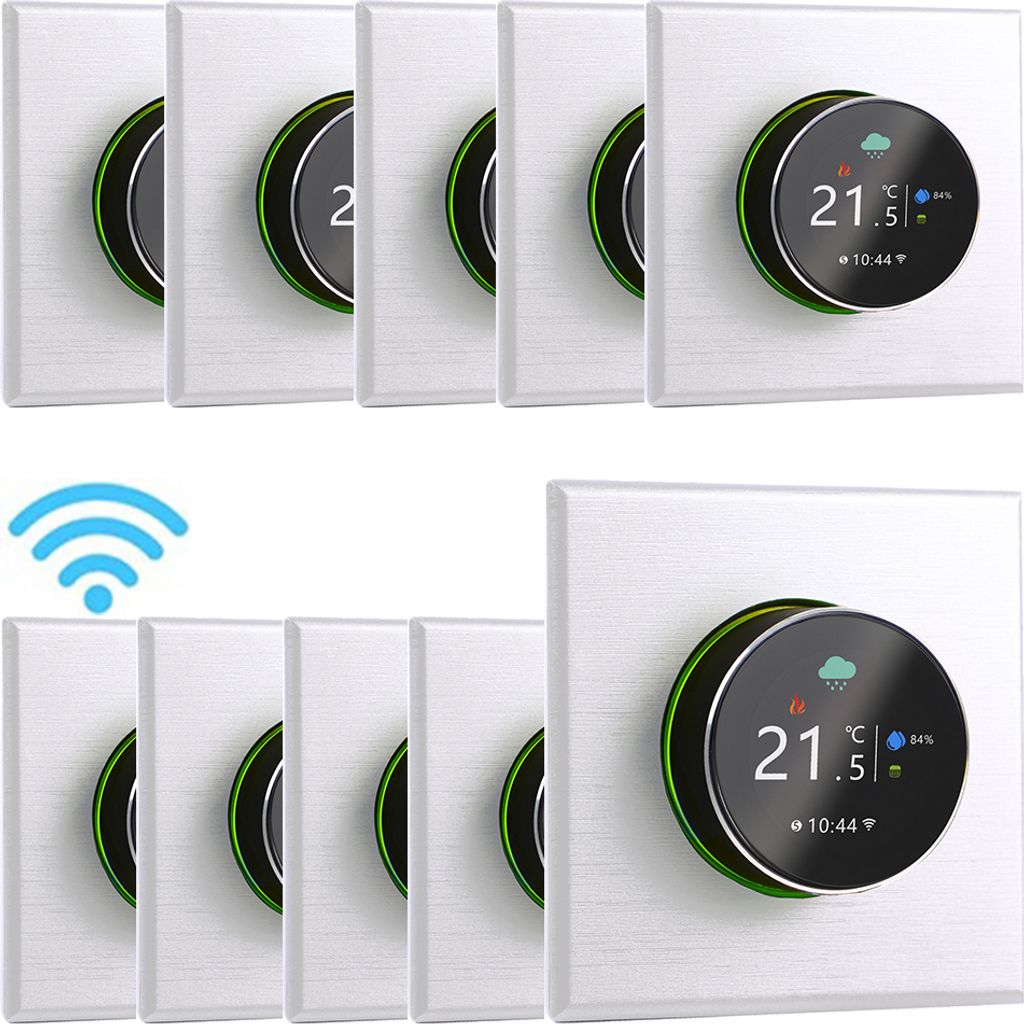 10X Termostat WiFi Cyfrowy termostat pokojowy LCD Zdjęcie produktu 