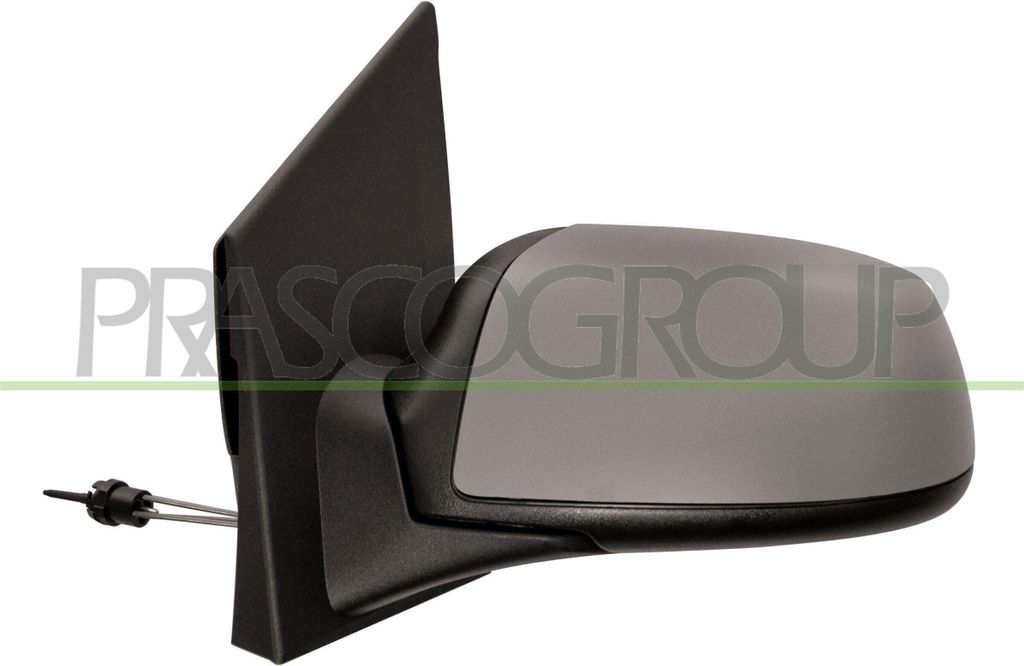 PRASCO FD3427124 Außenspiegel Seitenspiegel Links für FORD Fiesta Mk5 Schrägheck (JH1, JD1, JH3, JD3) Grundiert Manuell
