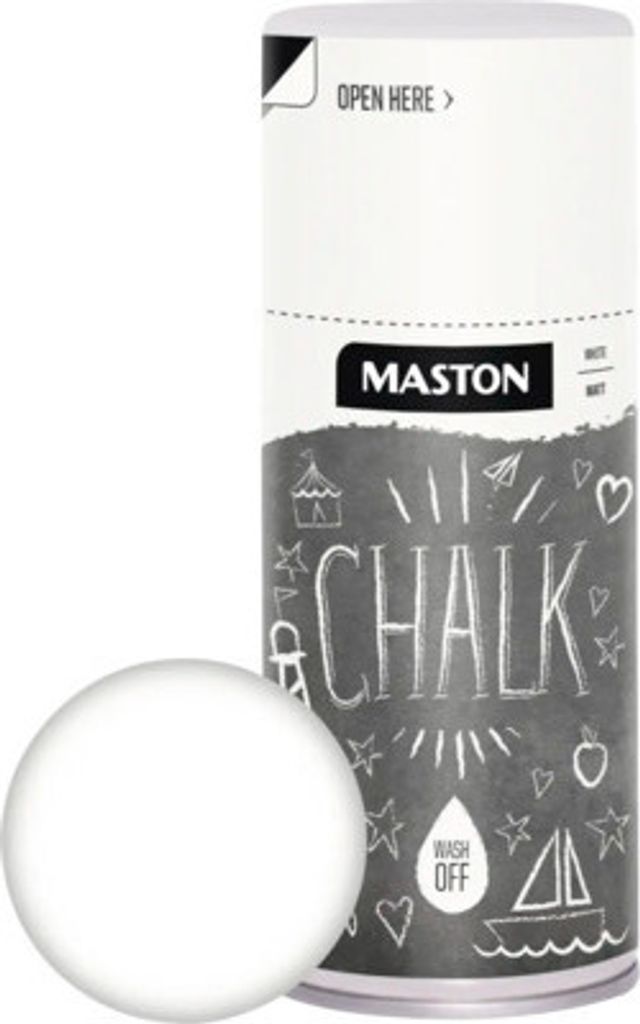 Sprühlack Kreidespray Chalk white 150 ml Produktbild 