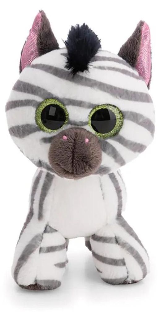 Peluche NICI GLUBSCHIS Zèbre Mankalita debout, blanche, 15 Image du produit 